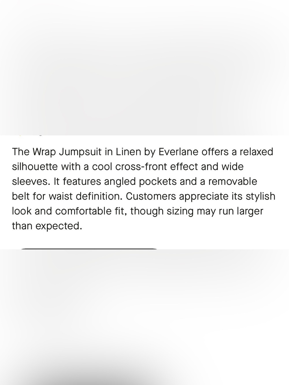 EVERLANE-The wrap jumpsuit in linen. Carob Brown. - Picture 14 of 16